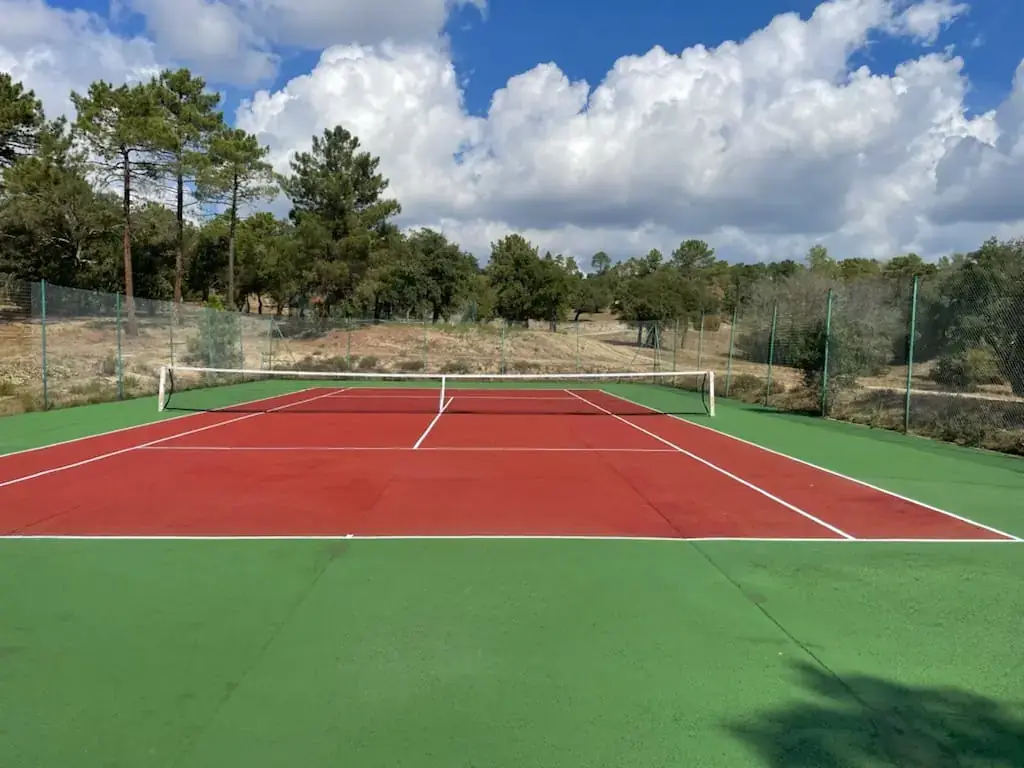 Rénovation de court de tennis à Chartres
